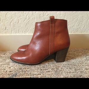 Tan Madewell Booties
